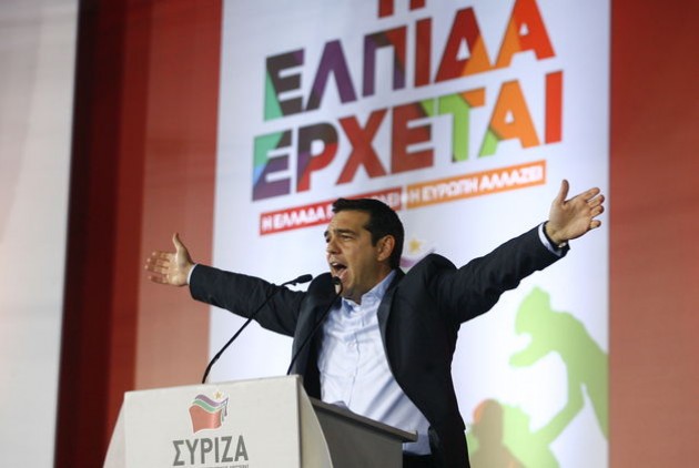 tsipras i elpida erxetai